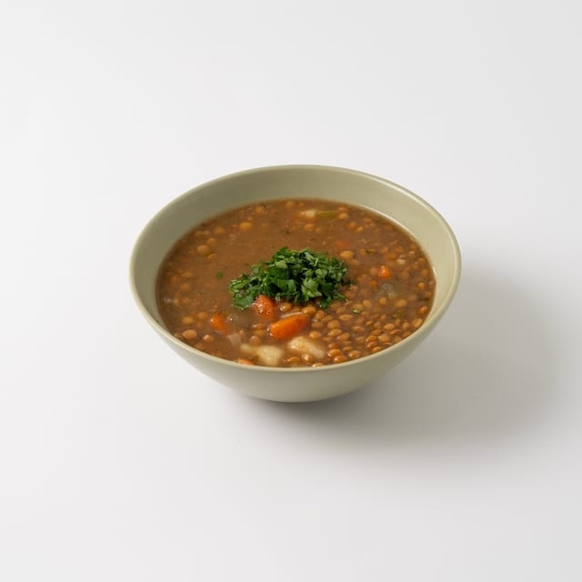 Homemade Soup Lentils.