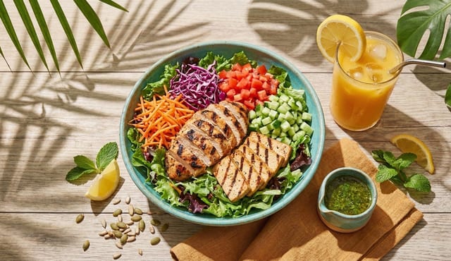 Miami Squeeze Salad.