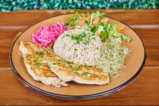 Grilled Chicken Platter.