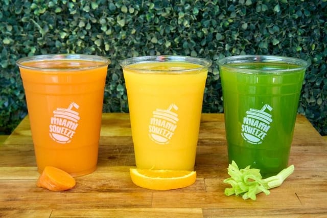 Fresh Squeezed Juice.