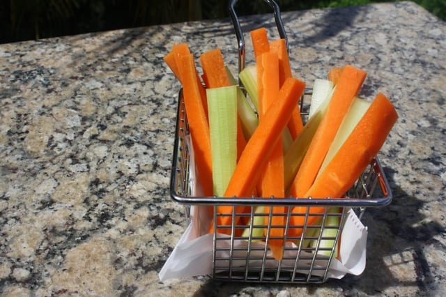 Carrots & Celery Sticks.