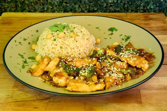 Teriyaki Chicken & Broccoli.